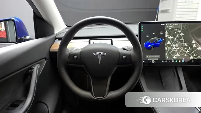 Tesla Model Y 2021 Синий из Кореи, фото 4