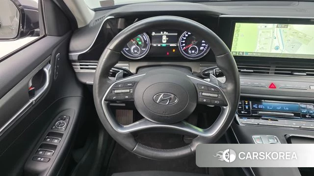 Hyundai The New Grandeur IG Hybrid 2021 Синий из Кореи, фото 4