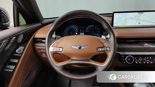 Genesis G80 (RG3) 2021 Синий нефрит из Кореи, фото 4