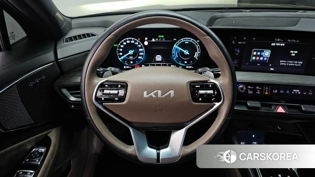 Kia K8 Hybrid 2021 Черный из Кореи, фото 4