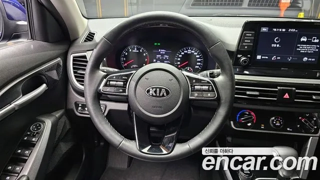 Kia Seltos 2020 Синий из Кореи, фото 4