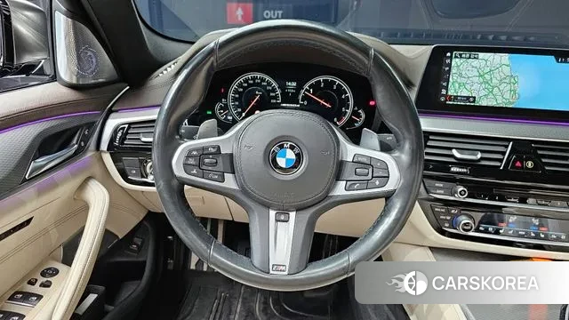 BMW 5 Series (G30) 2018 Черный из Кореи, фото 4