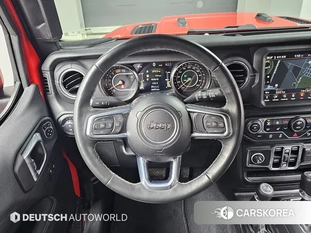 Jeep Wrangler (JL) 2022 Красный из Кореи, фото 4