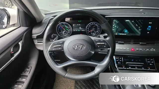 Hyundai The New Grandeur IG Hybrid 2020 Белый из Кореи, фото 4