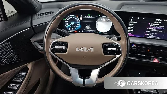 Kia K8 Hybrid 2022 Серый из Кореи, фото 4