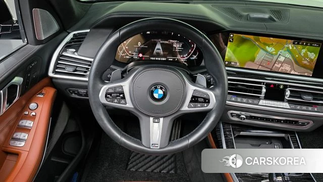 BMW X7 (G07) 2021 Черный из Кореи, фото 4