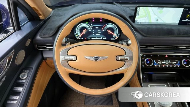 Genesis GV80 2021 Синий из Кореи, фото 4