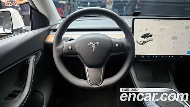 Tesla Model Y 2021 Белый из Кореи, фото 4