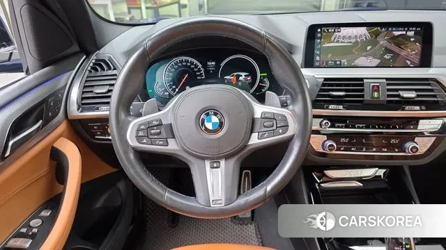 BMW X3 (G01) 2019 Синий из Кореи, фото 4