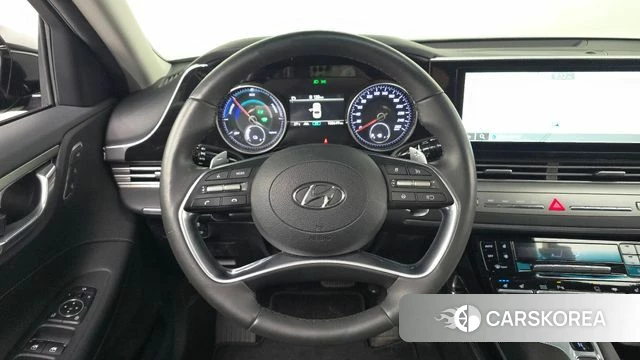 Hyundai The New Grandeur IG Hybrid 2021 Черный из Кореи, фото 4