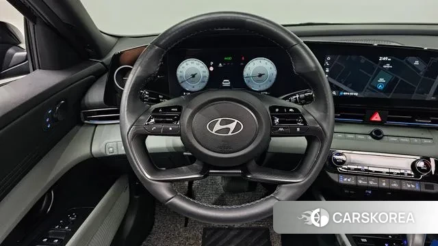 Hyundai The New Avante (CN7) 2023 Черный из Кореи, фото 4