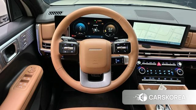 Hyundai Santa Fe (MX5) 2023 Серебристо-серый из Кореи, фото 4