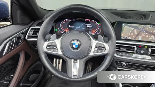 BMW 4 Series (G22) 2021 Синий из Кореи, фото 4