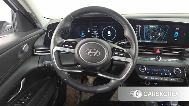 Hyundai The New Avante (CN7) 2023 Белый из Кореи, фото 4