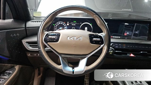 Kia K8 Hybrid 2021 Серый из Кореи, фото 4