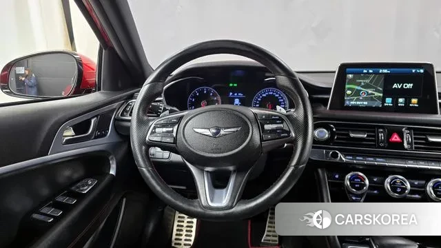 Genesis G70 2018 Красный из Кореи, фото 4