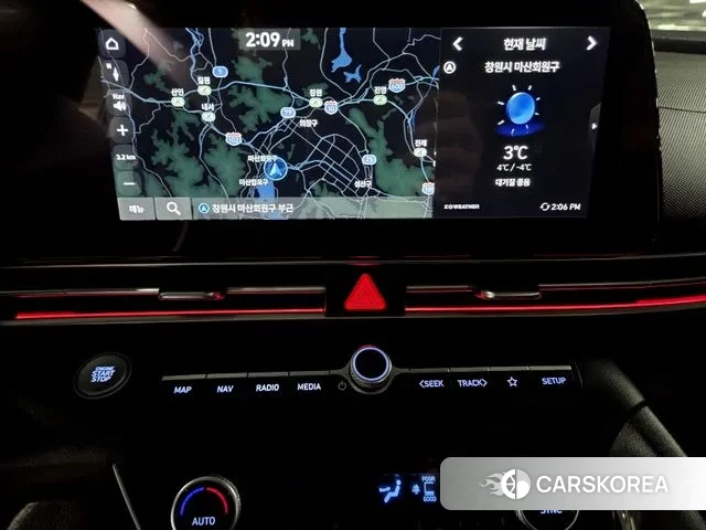 Hyundai Avante Hybrid (CN7) 2022 Серый из Кореи, фото 4