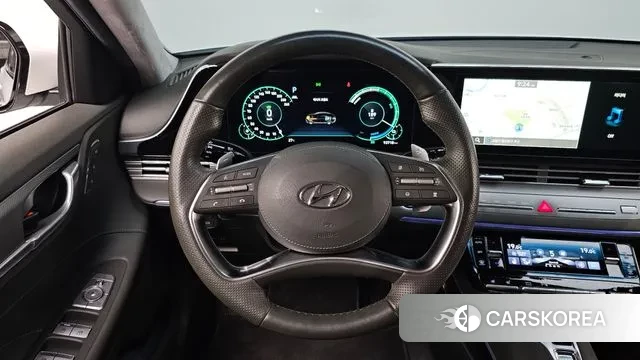 Hyundai The New Grandeur IG Hybrid 2020 Белый из Кореи, фото 4