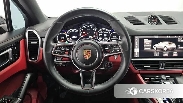 Porsche Cayenne (PO536) 2021 Черный из Кореи, фото 4