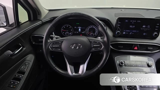 Hyundai The New Santa Fe 2021 Белый из Кореи, фото 4