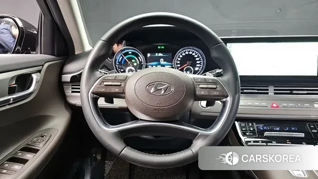 Hyundai The New Grandeur IG Hybrid 2022 Черный из Кореи, фото 4