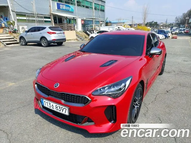 Kia Stinger Meister 2021 Красный из Кореи, фото 4