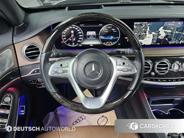 Mercedes-Benz S-Class W222 2018 Синий из Кореи, фото 4