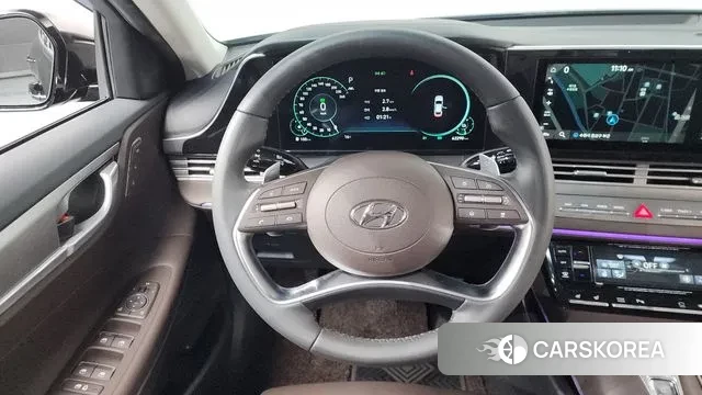 Hyundai The New Grandeur IG Hybrid 2020 Черный из Кореи, фото 4