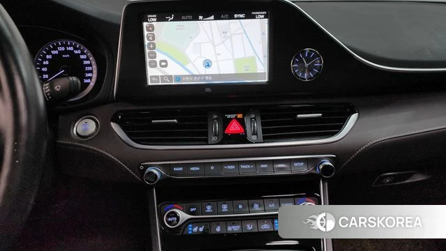 Hyundai Grandeur IG Hybrid 2018 Серый из Кореи, фото 4