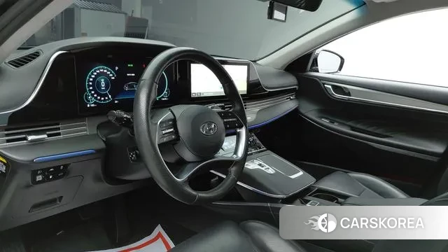 Hyundai The New Grandeur IG Hybrid 2020 Черный из Кореи, фото 4