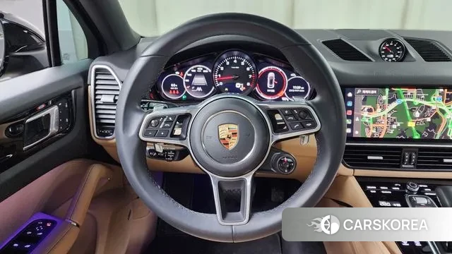 Porsche Cayenne (PO536) 2023 Черный из Кореи, фото 4