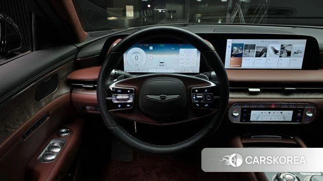 Genesis G90 (RS4) 2023 Черный из Кореи, фото 4