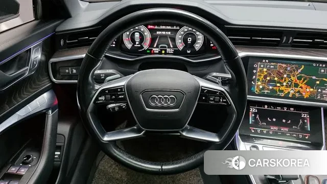 Audi A6 (C8) 2022 Черный из Кореи, фото 4