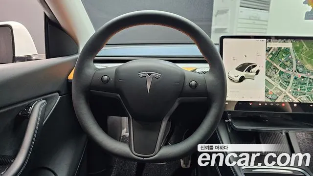 Tesla Model Y 2021 Белый из Кореи, фото 4