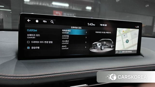 Genesis GV70 2022 Синий из Кореи, фото 4