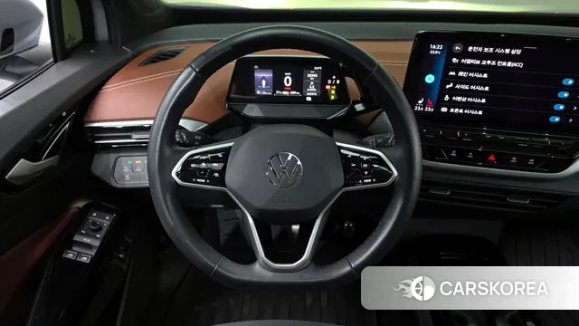 Volkswagen ID.4 2022 Серебряный из Кореи, фото 4