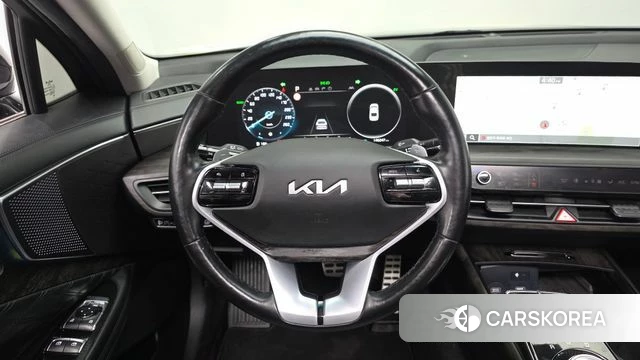 Kia K8 Hybrid 2022 Черный из Кореи, фото 4