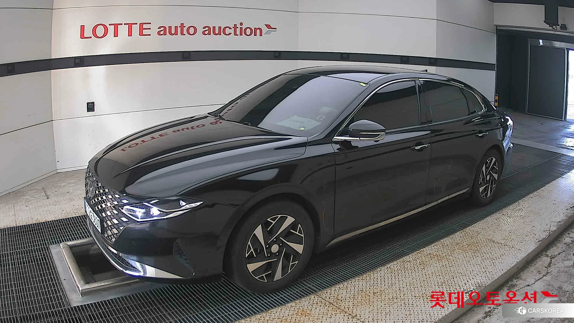 Hyundai Grandeur Hybrid 2023 Abyss Black Pearl из Кореи, фото 4