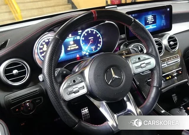 Mercedes-Benz GLC-Class X253 2021 Белый из Кореи, фото 4