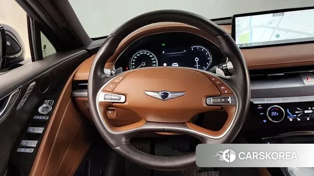 Genesis G80 (RG3) 2021 Темно-зеленый из Кореи, фото 4