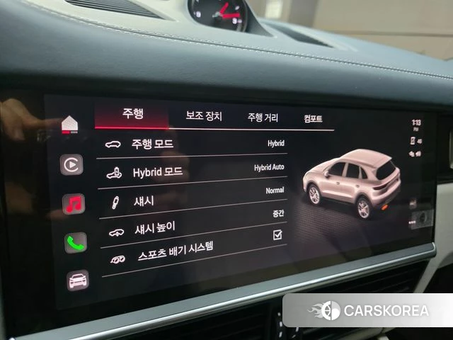 Porsche Cayenne (PO536) 2022 Черный из Кореи, фото 4