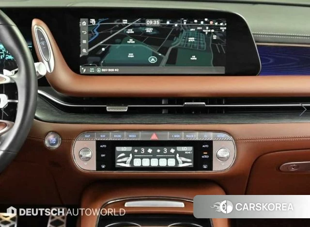 Genesis G90 (RS4) 2022 Светло-зеленый из Кореи, фото 4