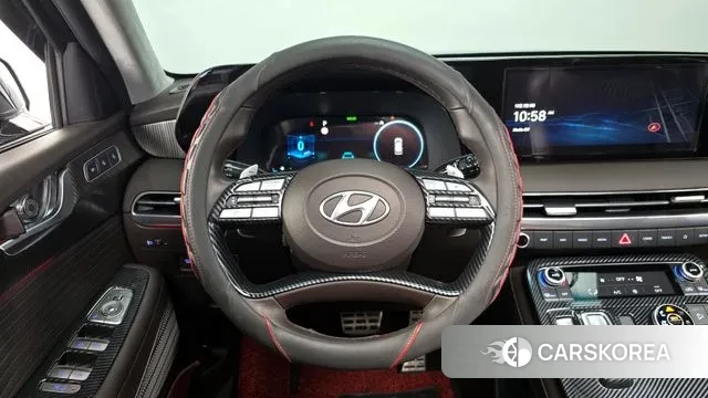 Hyundai The New Palisade 2023 Темно-зеленый из Кореи, фото 4