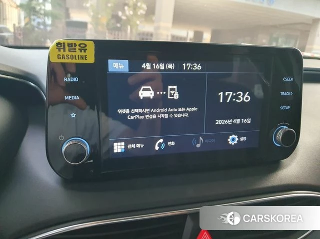 Hyundai The New Santa Fe 2021 Белый из Кореи, фото 4