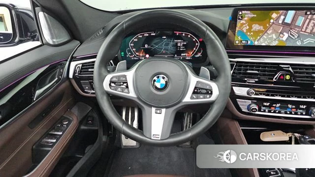BMW 6 Series GT (G32) 2022 Синий из Кореи, фото 4