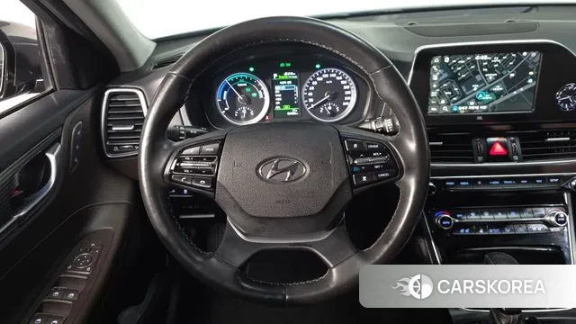 Hyundai Grandeur IG Hybrid 2018 Серый из Кореи, фото 4