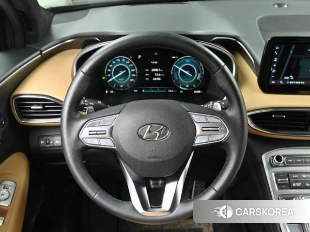 Hyundai The New Santa Fe 2021 Серый из Кореи, фото 4