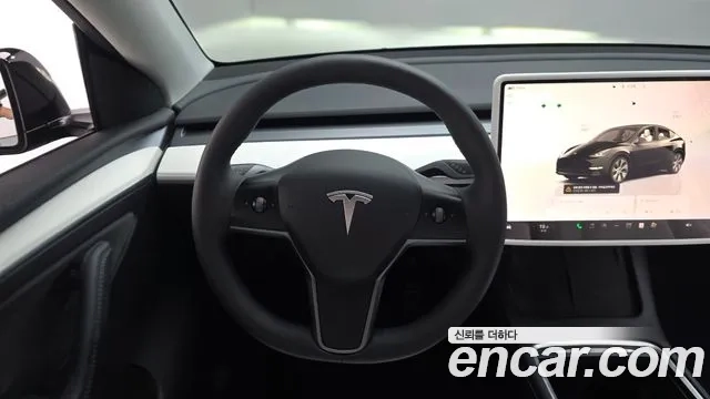 Tesla Model Y 2023 Черный из Кореи, фото 4