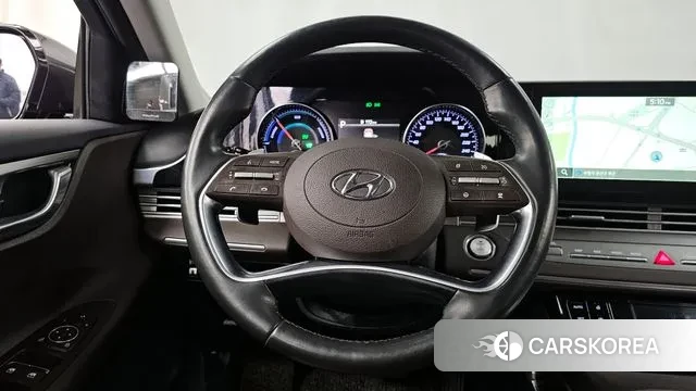 Hyundai The New Grandeur IG Hybrid 2021 Серый из Кореи, фото 4