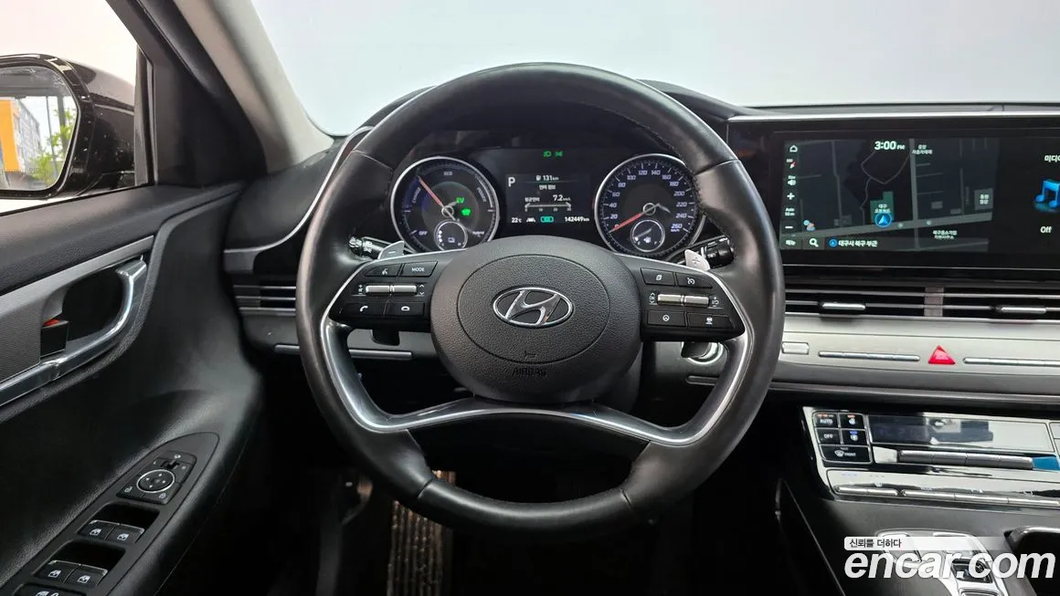 Hyundai The New Grandeur IG Hybrid 2020 Черный из Кореи, фото 4